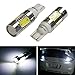 iJDMTOY Extremely Bright 7.5W High Power 912 921 906 Projector LED Reverse Light Bulbs, Xenon White