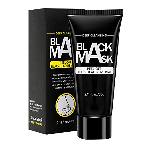Blackhead Remover Mask Strips Peal off Blackhead Mask Bamboo Activated Charcoal Deep Cleansing Facial Mask for Face and Nose