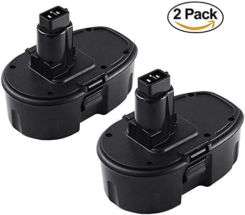 Keepower DC9096 Replacement Battery Dewalt 18V 3000mAh Extended Capacity for Dewalt Ni-Mh XRP DC9096 DC9098 DW9095 DW9096 DW9098 DE9503 Cordless Power Tools 2-Pack