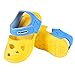Comwarm Toddler Girl Boy Summer Closed Toe Sandals Anti-slip Lightweight Beach Clog Shoes For Little Kids YL15