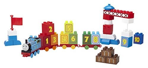 Mega Bloks Junior Builders Thomas and Friends 1-2-3 Count Set 33 Pieces