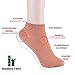 Women's Bamboo No Show Casual Socks Low Cut Crew Pack of 6