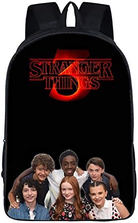 Stranger Things Backpack Travel Bag for School Girls/Boys, Season 3