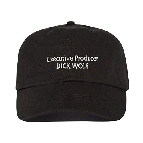 Executive Producer Dick Wolf Embroidered Adjustable Six Panel Dad Hat 100% Cotton