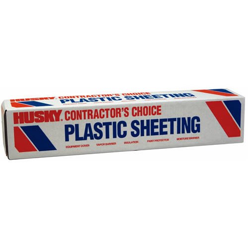 POLY AMERICA 05015 12-Feet X 400-Feet 1 Mil Clear Poly Film