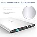 VINSIC 20000mAh Power Bank, Dual USB Portable External Big Size Battery Charger for Smartphones and Tablet PC, Silver