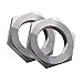 DERNORD Cast Pipe Fitting Stainless Steel 304 Hex Locknut 3/4 Inch NPT Female (Pack of 2)