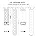 Compatible Apple Watch Band 42mm/ 44mm, Alritz Silicone Sport Strap Replacement for Apple Watch Series 4/Series 3/Series 2/Series 1/Nike+