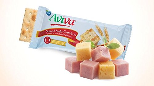 Aviva Soda Cracker (10 individual fresh packs Box) (Saltine Soda Cracker, 10.58-Ounce)