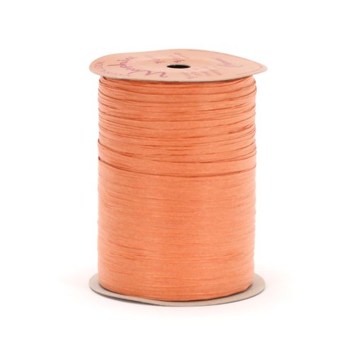 Berwick Wraphia II Matte Paper Craft Ribbon, 100-Yard Spool, Terra Cotta