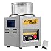 Mophorn Magnetic Tumbler Jewelry Polisher 110V-220V Magnetic Grinding and Polishing Machine 7.3 inch Jewelry Polisher Tumbler for Platinum Gold Silver Stainless steel (185 mm)