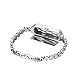 WOCOOL For Fitbit Flex 2 Jewelry Swarovski Crystals Bangle 316L Metal Bracelet fit Flex 2 Bangle (Red 1)