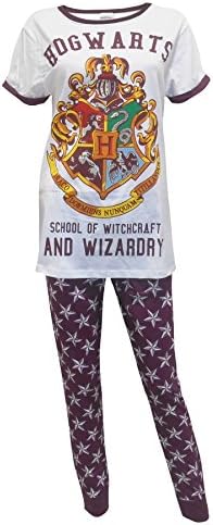 Ladies Official Harry Potter Hogwarts Pyjama Set