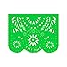 RICO RICO - Plastic Papel Picado 1 Pack, Ideal for a Mexican Fiesta, Cinco de Mayo, Mexican Themed Party and Fiesta Party Decorations,16 Feet Long - 10 Unique Designs.