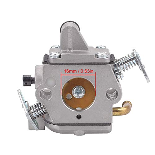 ZAMDOE Vergaser für Stihl MS180 / MS170 / MS 170C / MS 180C / 017/018 Kettensäge, C1Q-S57A 1130 120 0603 ersetzen, mit Benzin/Ãl Schlauch Filter Zündkerze Ansaugstutzen – Bild 6