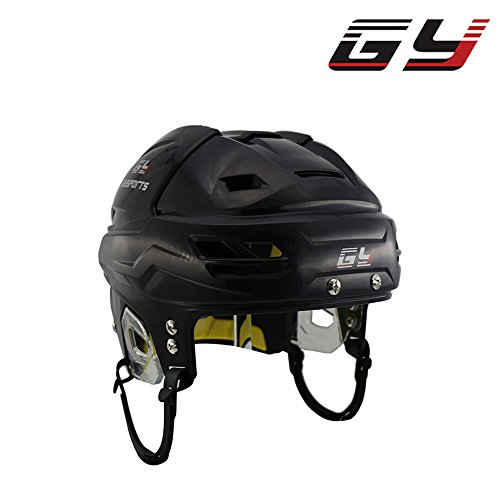 image for GY Polypropylene High Density Ice Hockey Helmet Pro Skate Anti-impact 