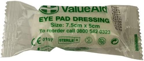 Value Aid Eye Dressing with Bandage - Single, 10 g (Pack of 1)