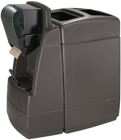 Commercial Zone 75830599 55-gallon Waste with 1 sided Windshield Center- Roll Towel - Charcoal