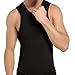 Anddyam Men's Body Shaper Weight Loss Sport Vest Men's Corset Neoprene Slimming Tank Gym Shirt No Zipper