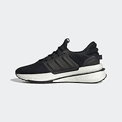 adidas mens X_PLRBOOST Black/Grey/White 9.5