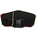Fvstar Waist Rod Holder Plastic Fishing Rod Holder Adjustable Padded Waist Belts Fighting Boat Fishing Pole Belly Support Gimbal Pad,Red