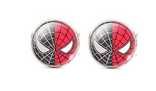 Spiderman Cufflinks Wedding Groomsmen Best Man Gifts for him