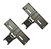UPGRADED Lifetime Appliance (2 Pack) UPGRADED W10350376 Upper Rack Adjuster Compatible with Whirlpool, KitchenAid Dishwasher