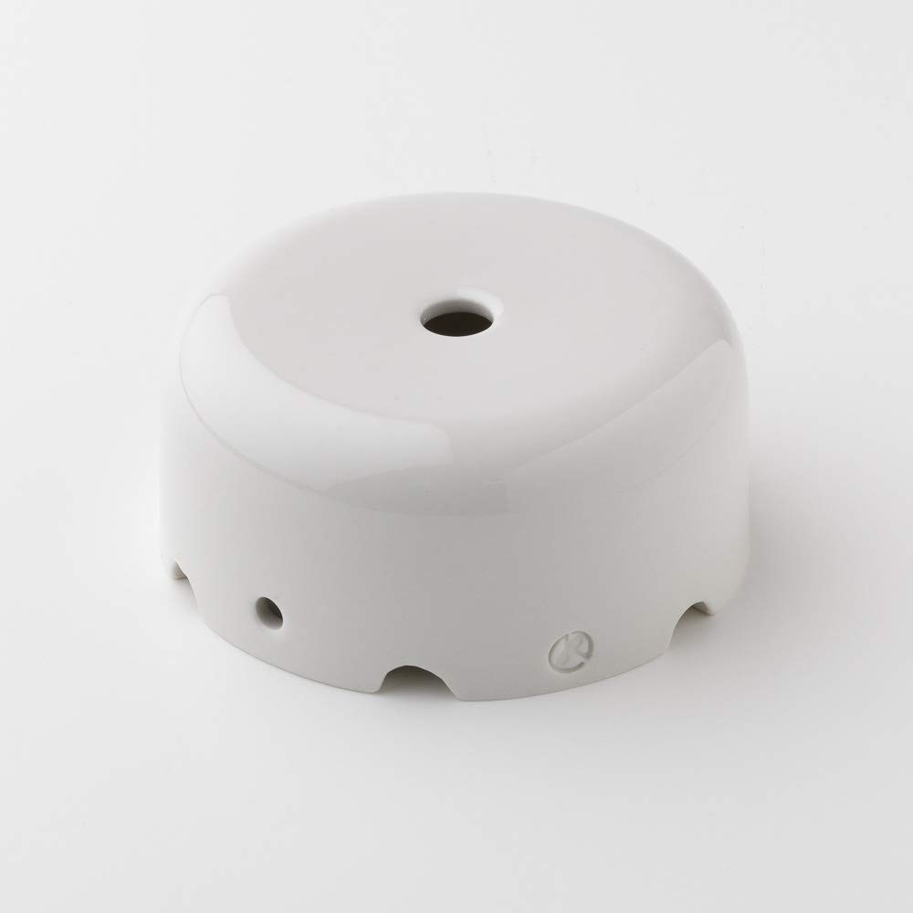 KLARTEXT Rosette Design Piccola Glossy White