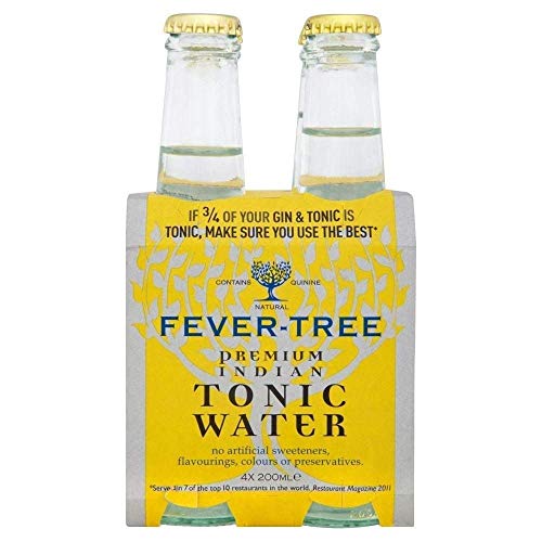 Fever Tree Indian Tonic Water (4x200ml) Pricepulse