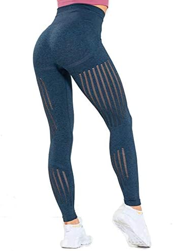 Women’s High Waist Seamless Leggings Gym Tight Yoga Pants Tummy Control Workout Leggings Fitness Shark