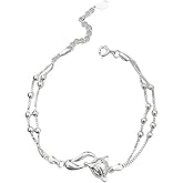 Chereda Metal Fox Bracelets for Women, Jewelry Beaded Bracelet, Copper Womens Bracelets, Bracelt for Women