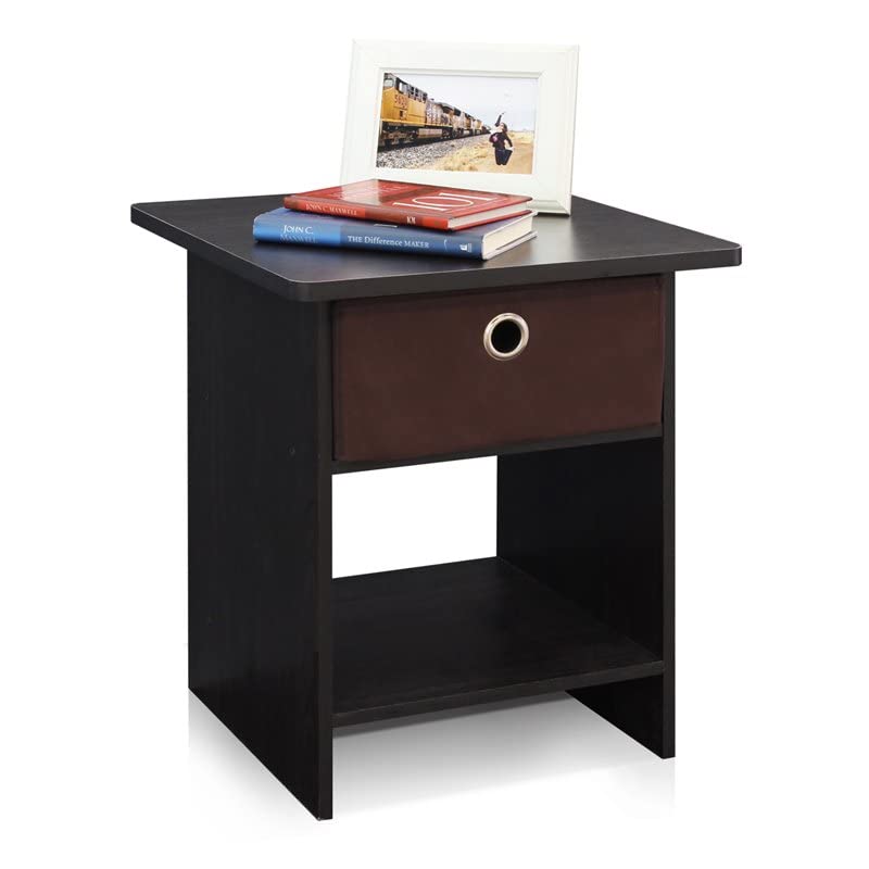 Furinno Dario End Table / Side Table / Night Stand / Bedside Table with