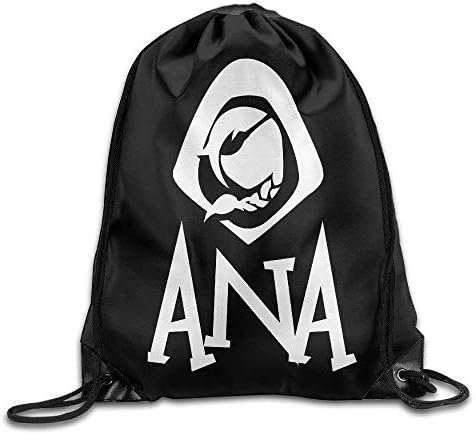 Dhrenvn Overwatch Ana Drawstring Bags Travel Backpack Sport Bag For Men & Women Backpack For Teens