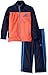 adidas Little Boys' Tricot Zip Up Jacket and Pant Set, Solar Red, 6