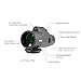 Ohuhu 12X52 Mini Waterproof Monocular Telescope with Tripod for Birds Watching/Hunting/Camping/Hiking Armoring/Sightseeing/Surveillance/Races