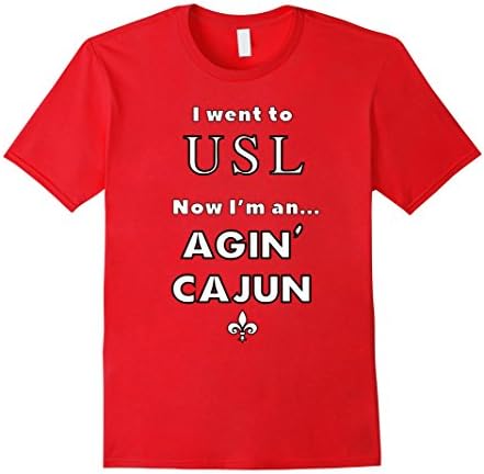 Mens I am an Agin' Cajun - USL 3XL Red