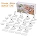Magnetic Baby Proofing Safety Locks, 12 Locks with 2 Keys, 3M ADHESIVE for Cabinet Drawer Baby Safety Cabinet Locks, No Drilling or Screws Needed, White