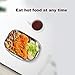 Electric Lunch Box for Car and Home 110V & 12V 40W - Removable Stainless Steel Portable Food Grade Material Warmer Heater - with 2 in 1 Fork & Spoon