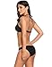 Ekouaer Bikini Sets Womens 2 PC Mesh Crochet Swimsuits High Neck Bathing Suits S-XXL