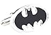 BadmenHome Classic Batman Enamel Oval Logo Cufflinks gifts for Wedding Groomsman Suit Sleeve button