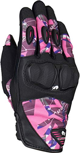 Furygan Graphic Evo2 LD Gants pour Femme S Noir-Rose