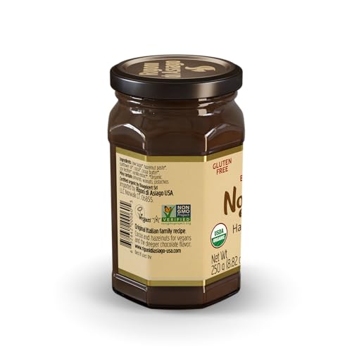 NOCCIOLATA, HAZELNUT SPREAD DAIRY FREE ORGANIC, 8.82 OUNCE