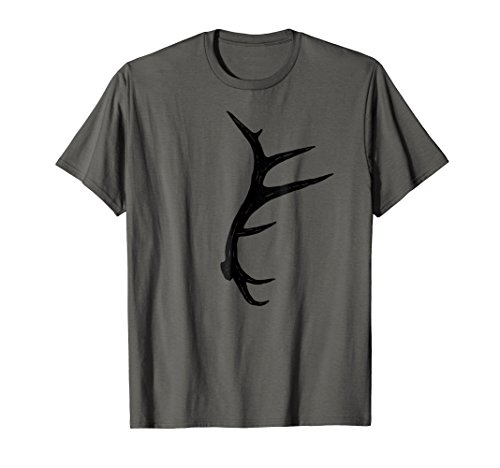 Predawn ApparelClassic Elk Antler T-shirt. Elk Horn Hunter Tee for Men T-ShirtOEKO-TEX STANDARD 100