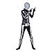 Comtervi Fortnite Skull Trooper Costume Halloween Kids Zentai Bodysuit Cosplay Best Gift for Child Dress up (M)