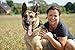 Leatherberg Leather Dog Training Leash - Black 6 Ft Long x 3/4