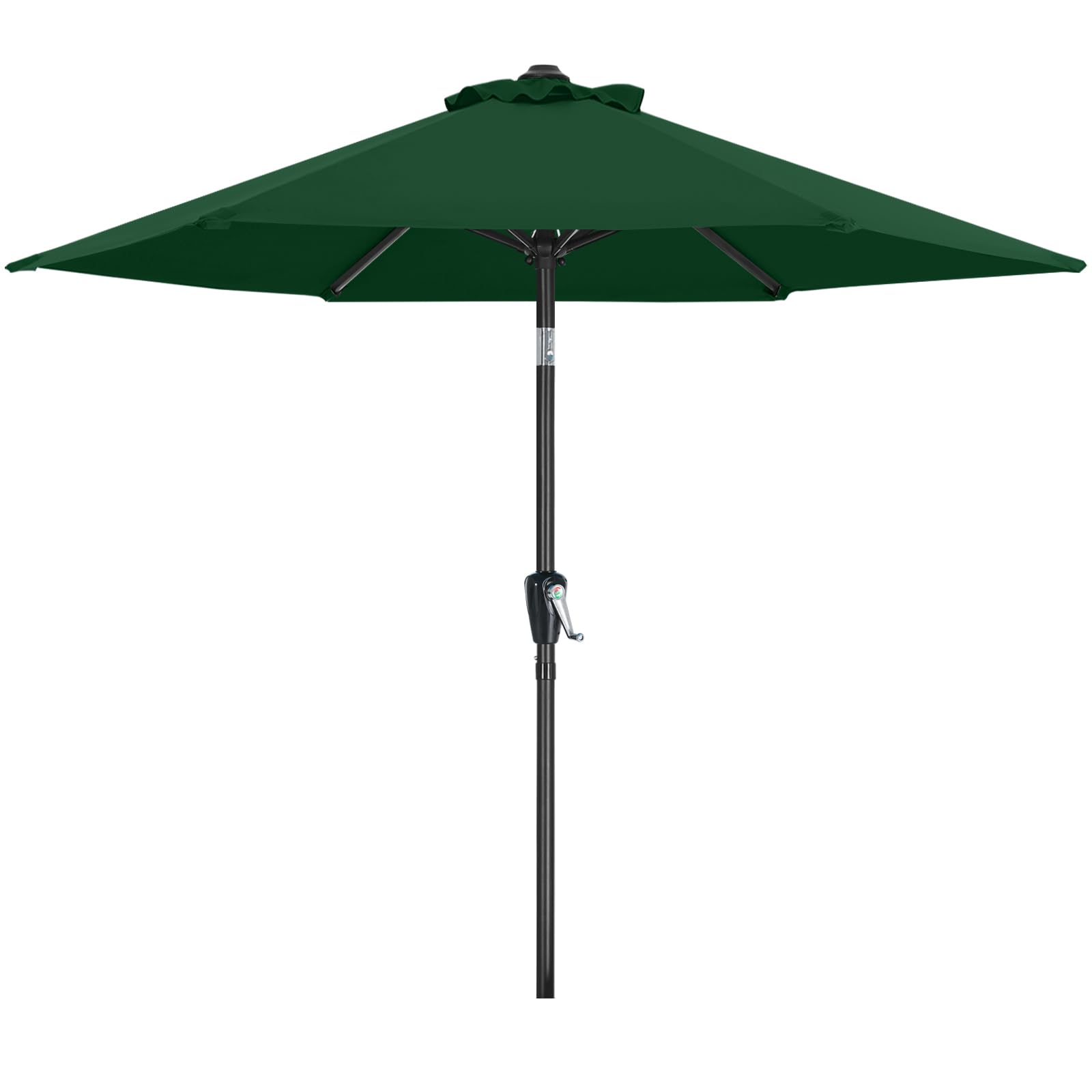 MasterCanopy Patio Umbrella for Outdoor Market Table (2.3M,Forest Green)