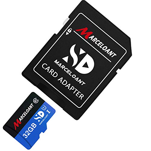 TF Card 32GB, Marceloant Memory Cards Class 10 TF Card with Adapter