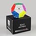Coogam Qiyi X-Man Galaxy V2 Magnetic Megaminx Cube Sculpted Stickerless Pentagonal Dodecahedron Speed Cube Enhanced Version Puzzle Toy ( V2 Magnetic Sculpted Version )