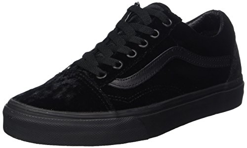 Vans Old Skool Womens Size Velvet Black Black Desertcart INDIA