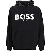 Hugo Boss Men's Sullivan 16 Black Logo Hoodie Sweatshirt (XL)